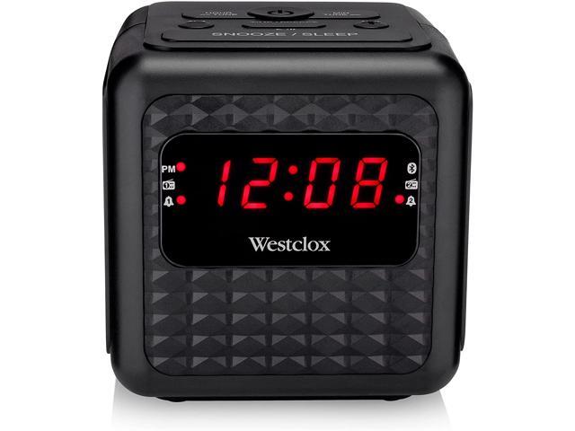 Westclox Black Fm Digital Clock Radio With Bluetooth Model 71042wm Newegg Com Westclox Black Fm Digital Clock Radio, How To Open A Westclox Alarm Clock Radio Station
