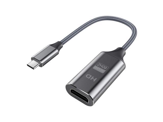 USB C to HDMI Adapter, SOEKAVIA USB C Male to HDMI Female Cable HDMI to USB C Converter Compatible for MacBook, iPad Pro, Pixelbook, XPS, Galaxy, and More