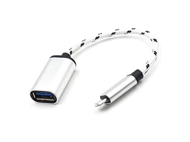 PRO OTG Cable Works for Samsung L900 Right Angle Cable Connects You to Any Compatible USB Device with MicroUSB 