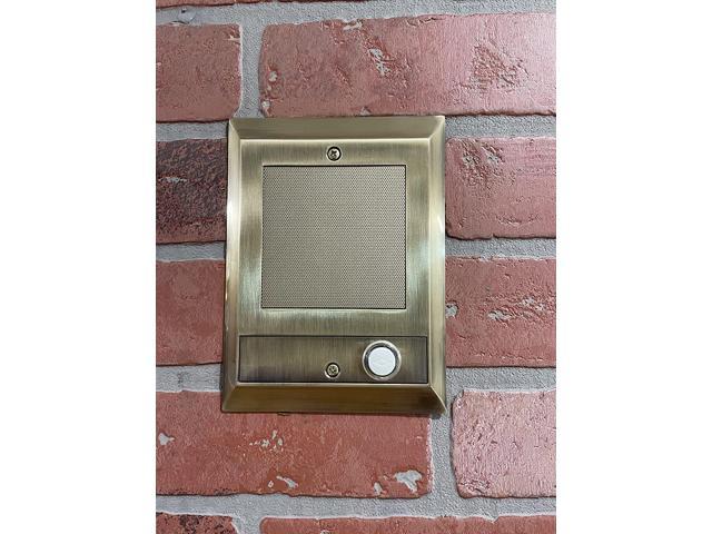 NuTone Recessed Video Intercom Door Station IS-69WH for sale online 