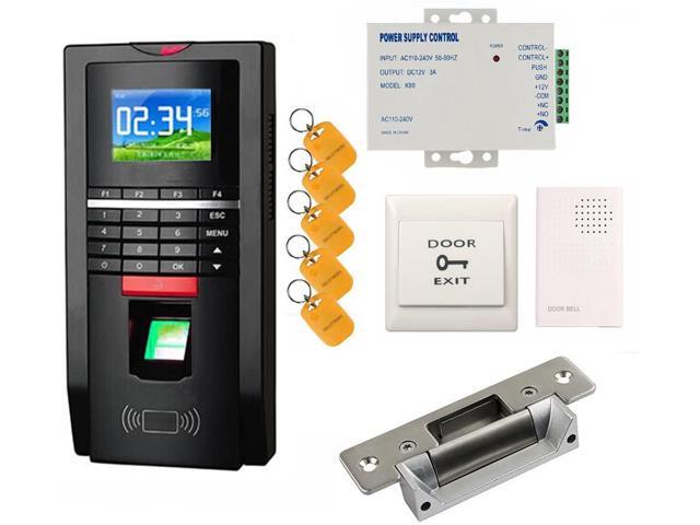 Door Entry Control Panel Systems For Two Door with RFID Reader+ANSI Strike lock 