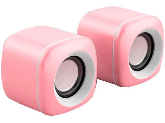 pink computer speakers