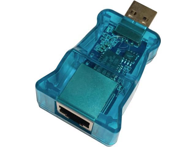 DSD TECH SH-N01A USB to Ethernet RJ45 Adapter 10M/100M for Desktop Laptop