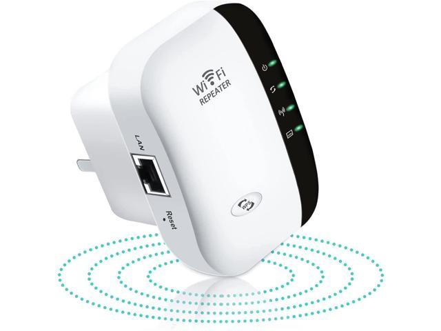 Easy Setup Wi-Fi Blast Adapter with WPS Function WiFi Extender Upgraded Aigital 300Mbps Wireless Repeater 2.4G Network Signal Booster Expand WiFi Range to Full Coverage 