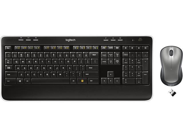 gøre ondt olie kamp Logitech MK520 Wireless Keyboard and Mouse Combo Keyboard and Mouse, Long  Battery Life, Secure 2.4GHz Connectivity - Newegg.com