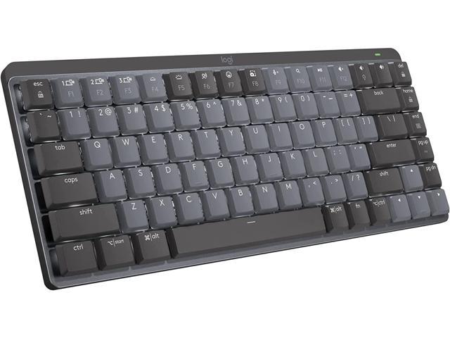 Logitech MX Mechanical Wireless Illuminated Keyboard, Tactile Quiet Switches, Bluetooth, USB-C, macOS, Windows, Linux, iOS, Android, Metal - Newegg.com
