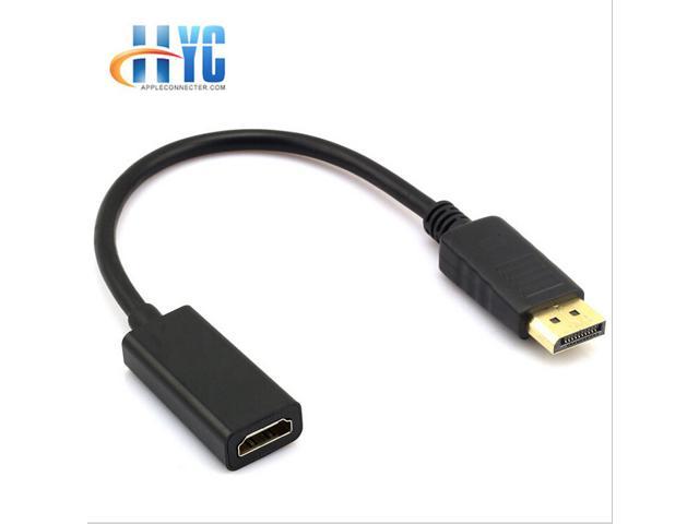 DP Display port Displayport Male to HDMI Female Converter Adapter Black/white DP to hdmi Displayport to HDMI Adapter Black M/F HD 1080P AV Converter