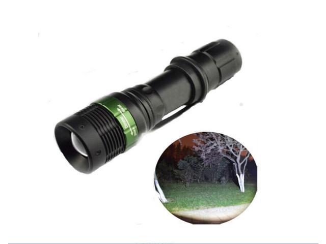 Ultrafire Q5 Zoomable 2000 Lumen Tactical LED Flashlight Torch Lamp Rechargeable 