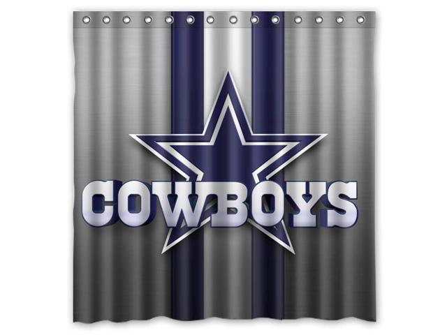 Dallas Cowboys Logo Nfl 01 Design, Nfl Dallas Cowboys Shower Curtain