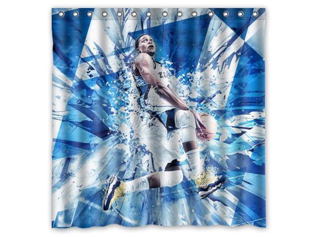 Memphis Grizzlies Rudy Gay Nba Design Polyester Fabric Bath