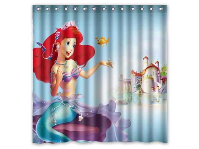 mermaid shower curtain