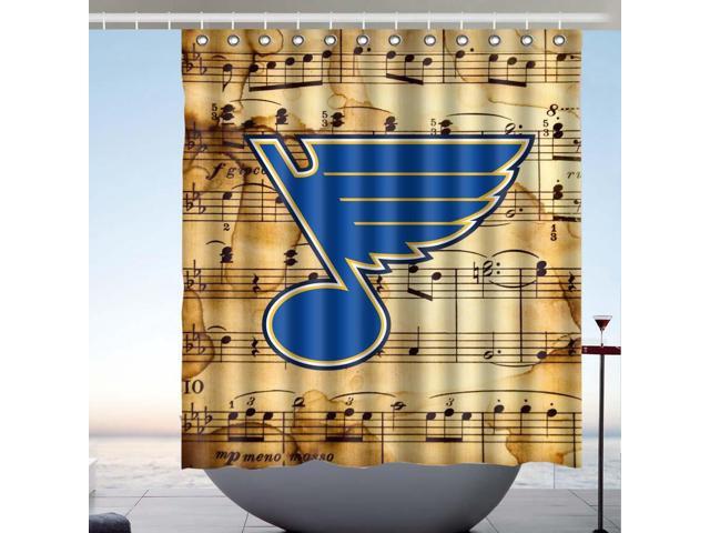 St Louis Blues Nhl 02 Fans Bath Shower Curtain 66x72 Inch Newegg Com