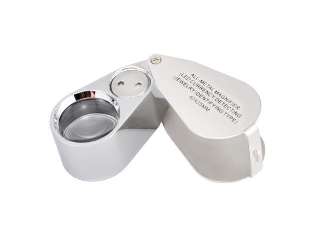 illuminated loupe 40x25mm