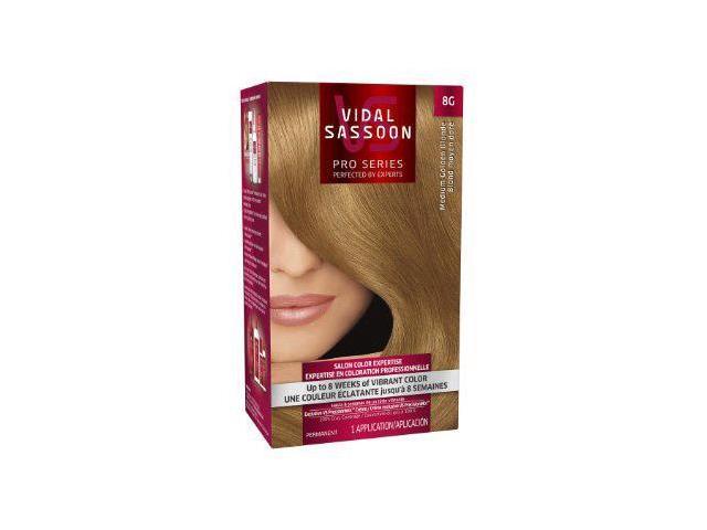 4. Clairol Nice'n Easy Permanent Hair Color, 8G Medium Golden Blonde, Pack of 1 - wide 7