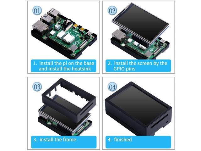 3.5 inch tft lcd monitor for car automobile raspberry pi for sale
