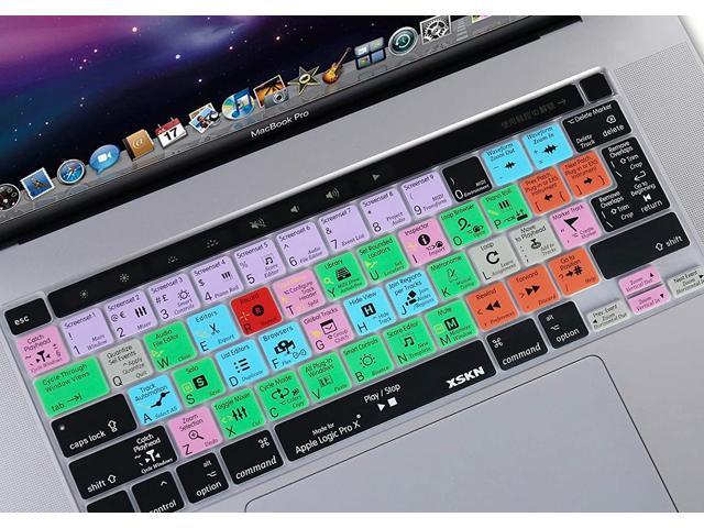 Xskn Logic Pro X Silicone Shortcut Keyboard Cover Skin For 2019 New Macbook Pro 16 Inch A2141 5775