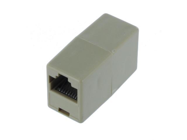 20 Pcs RJ45 CAT5 Network Cable Connector Adapter Extender Plug Coupler Joiner