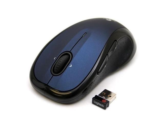 Refurbished Logitech M510 Blue Wireless Laser Mouse For Pc Mac With Unifying Receiver Newegg Com