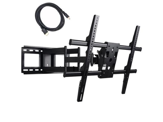 Black Adjustable Tilt/Tilting Wall Mount Bracket for Sony XBR-75X940C 75 inch 4K UHD HDTV TV/Television 