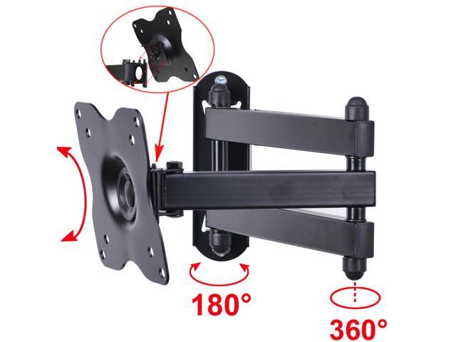 Bubble Level with HDMI Cable Sunyear TV Wall Mount Bracket LED LCD Swivelling/Tilting for 32 Inch to 55 Inch VESA up to 500 x 400 mm 