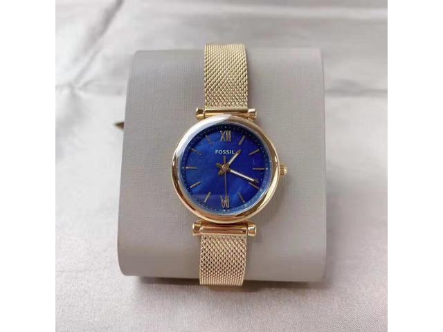 Fossil ES5020 Carlie Mini Gold Tone 