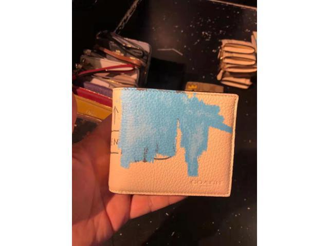 coach x jean michel basquiat 3 in 1 wallet