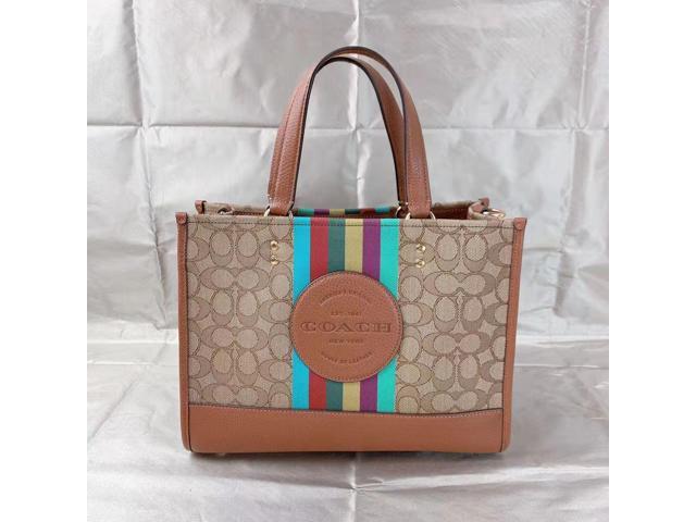 coach dempsey carryall black