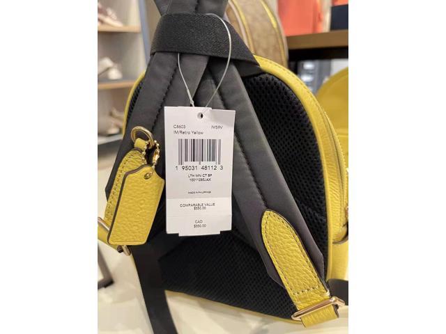 Coach Mini Court Backpack Black C8603 – LussoCitta