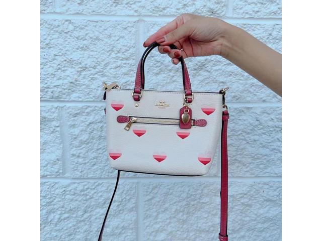 COACH OUTLET®  Mini Gallery Crossbody With Stripe Heart Print