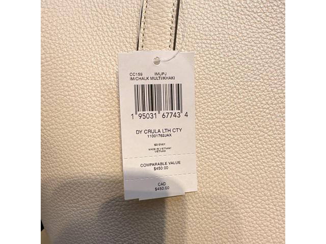 Coach CC159 Disney X Coach City Tote In IM/Chalk Multi/Khaki