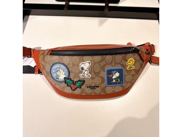 Coach snow white hot sale fanny pack