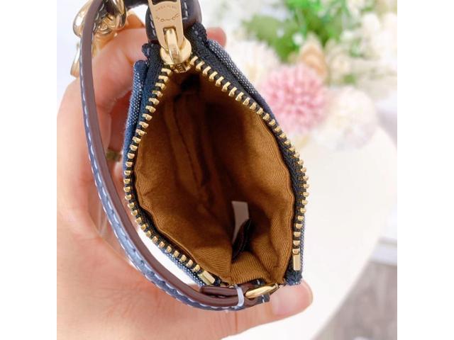 COACH®  Mini Nolita Bag Charm In Signature Chambray