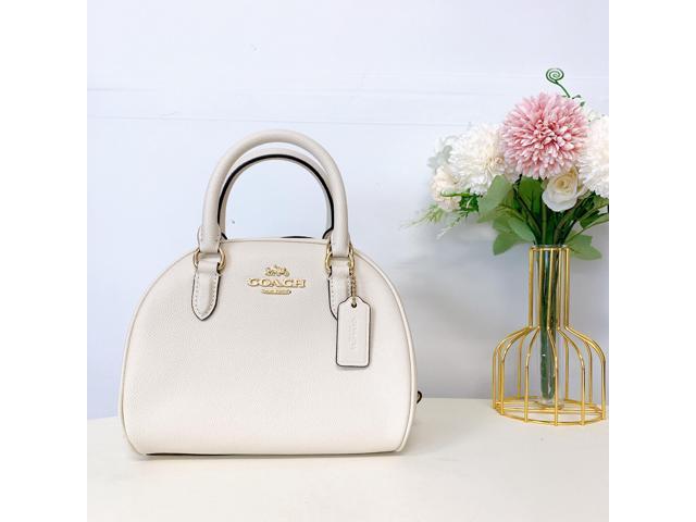 Coach Sydney Satchel Gold/Chalk 