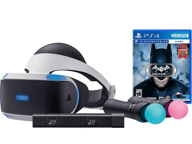 PlayStation VR Batman Starter Bundle (4 VR Headset,Playstation Camera