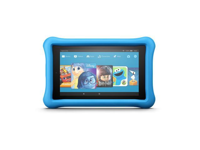 Amazon - Fire Kids Edition - 7" - Tablet - 16GB 7th Generation, 2017 Release - Blue