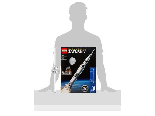 LEGO Saturn V 21309 LEGO Ideas Nasa Apollo Saturn V 21309 Building Kit (1969 Piece) age 14 years and up