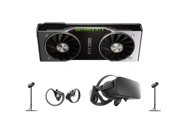 Gpu Vr NVIDIA GeForce RTX Oculus Virtual Reality Bundle: RTX 2080 Founders ...