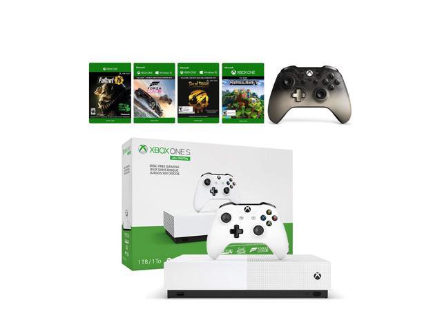 Xbox One S All Digital Edition Xbox One Phantom Black Wirless