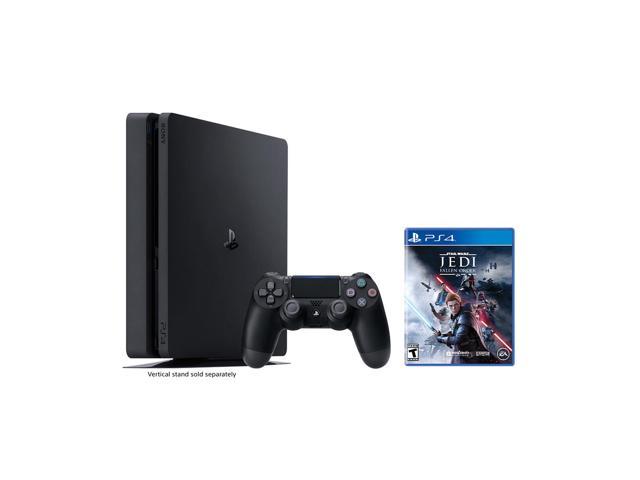 Playstation 4 Slim 1tb Jet Black Gaming Console Bundle With Star Wars Jedi Fallen Order 19 New Ps4 Game Newegg Com