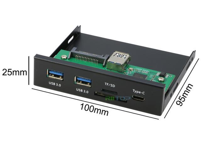 DP-iot HOT-Type-C3.0 High Speed Card Reader Type-C to CF//SD//TF Card Multi-Drive Letter Reader