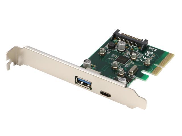 USB 3.1 Gen2 Type-C & Type-A 2-Port PCI-E Express x4 Host Controller ...