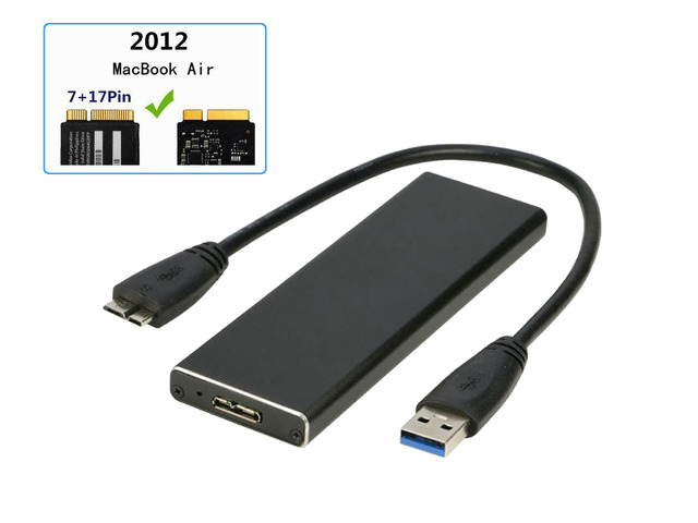 Adaptador Ssd Macbook Air 2012 A1465 A1466. Md223 Md224 | Frete Grátis