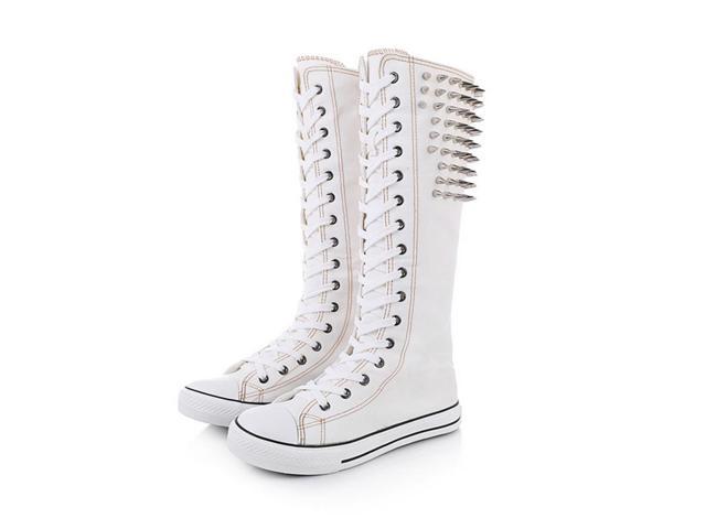 flat sneaker boots