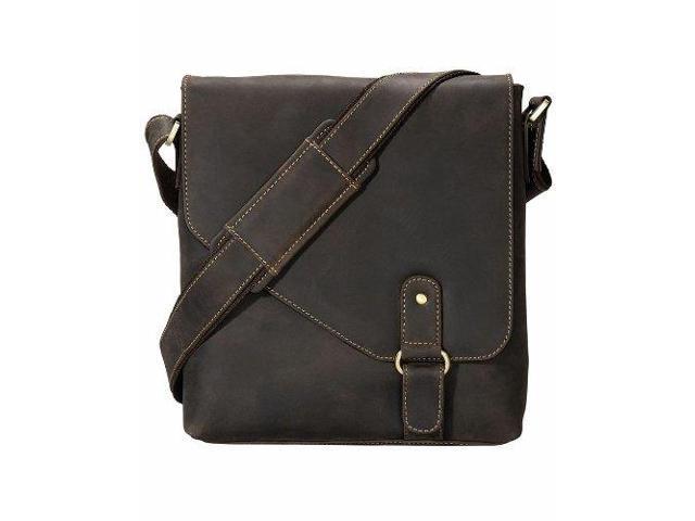 visconti leather messenger bag