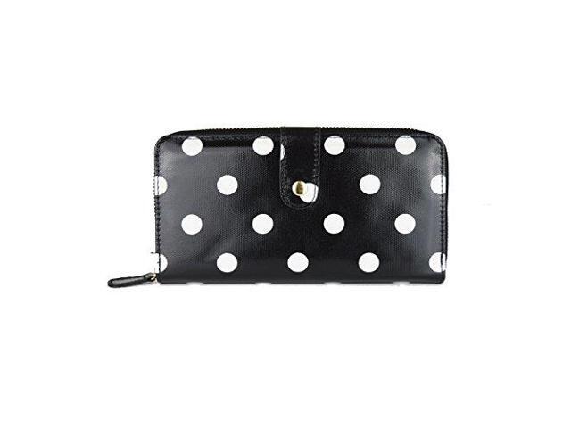 Miss Lulu Designer Oilcloth Owl Spot Polka Dots Butterfly Folded Zip Wallet P...