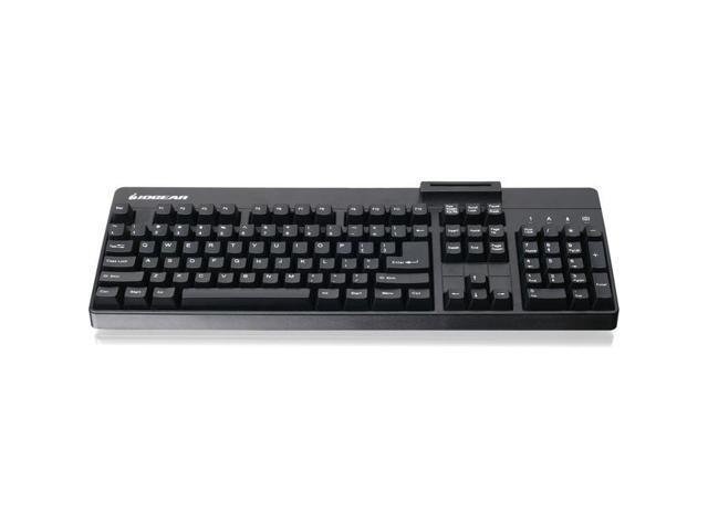 IOGEAR Integrated Keyboard/CAC Reader GKBSR202TAA