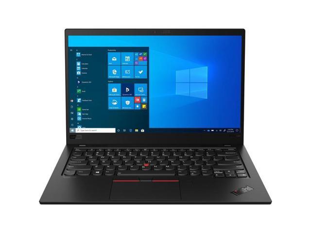 Lenovo Laptop ThinkPad X1 Carbon Gen 8 20U90028US Intel Core i5 10th Gen 10210U (1.60 GHz) 16 GB Memory 512 GB PCIe SSD Intel UHD Graphics 14.0" Windows 10 Pro 64-bit