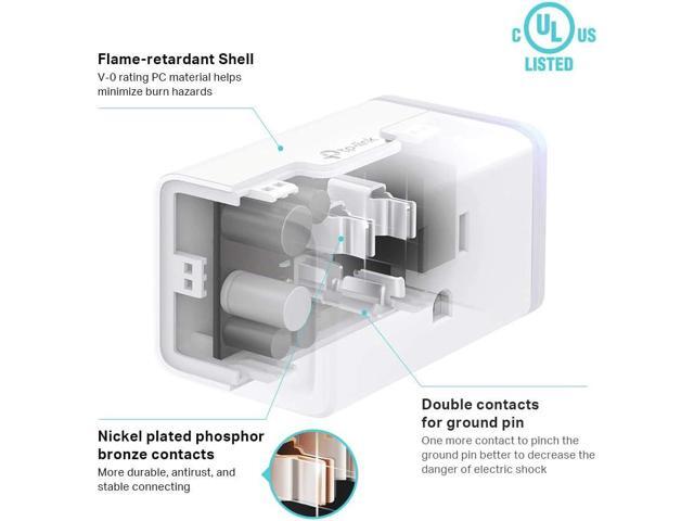 Smart Home Wi-Fi Outlet Works with Alexa Google Echo Kasa Smart Plug HS103P4 