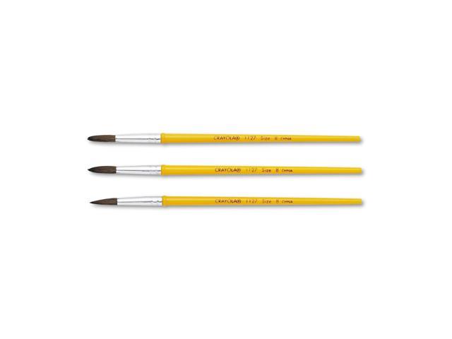 Bulk School Supplies Crayola Natural Paint Brushes CYO051127008