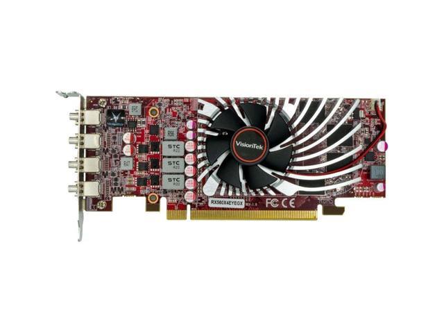 VisionTek Radeon RX560 SFF 4M 2GB GDDR5 (4X Mini DP) - 901443